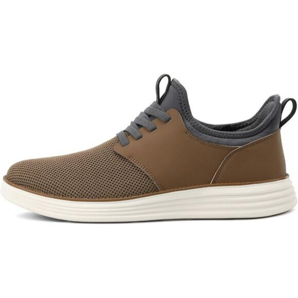 ⚡VILOCY Men's Brown Fashion Dress Oxfords Business Mesh Breathable Sneakers - Picture 4 of 9